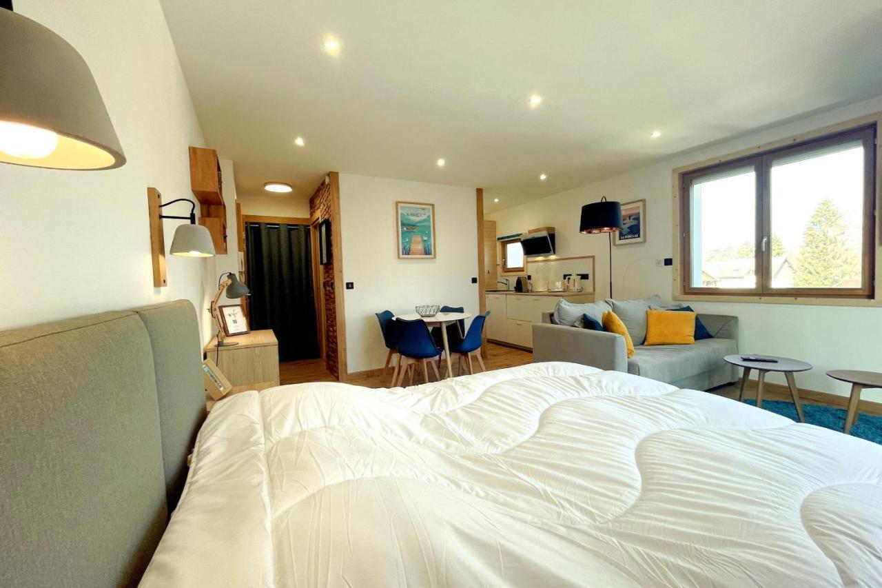 L'Albigny - Lovely Studio - 150 M Beach Анси Экстерьер фото