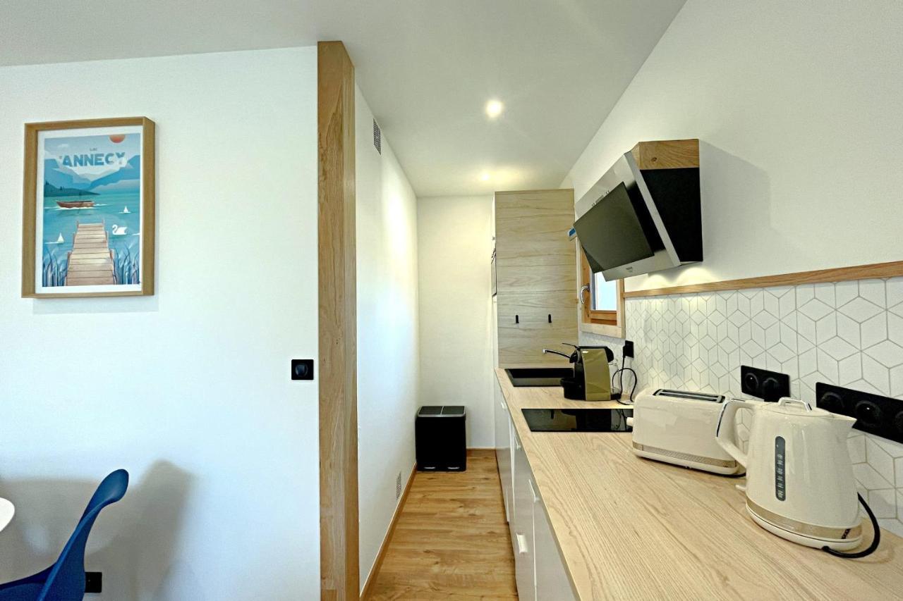L'Albigny - Lovely Studio - 150 M Beach Анси Экстерьер фото